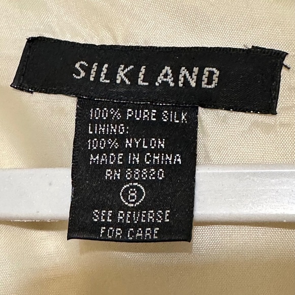 Beautiful Silkland Aline Dressy Sleeveless Dress - Picture 2 of 3